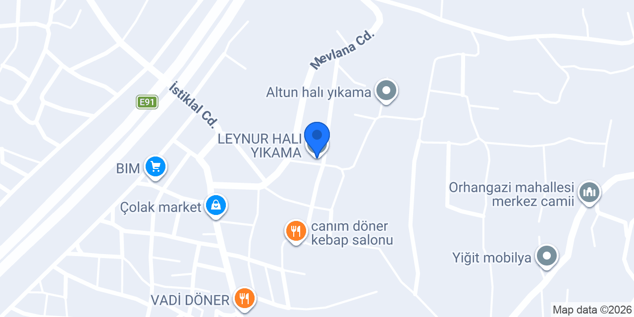 LEYNUR HALI YIKAMA konumu