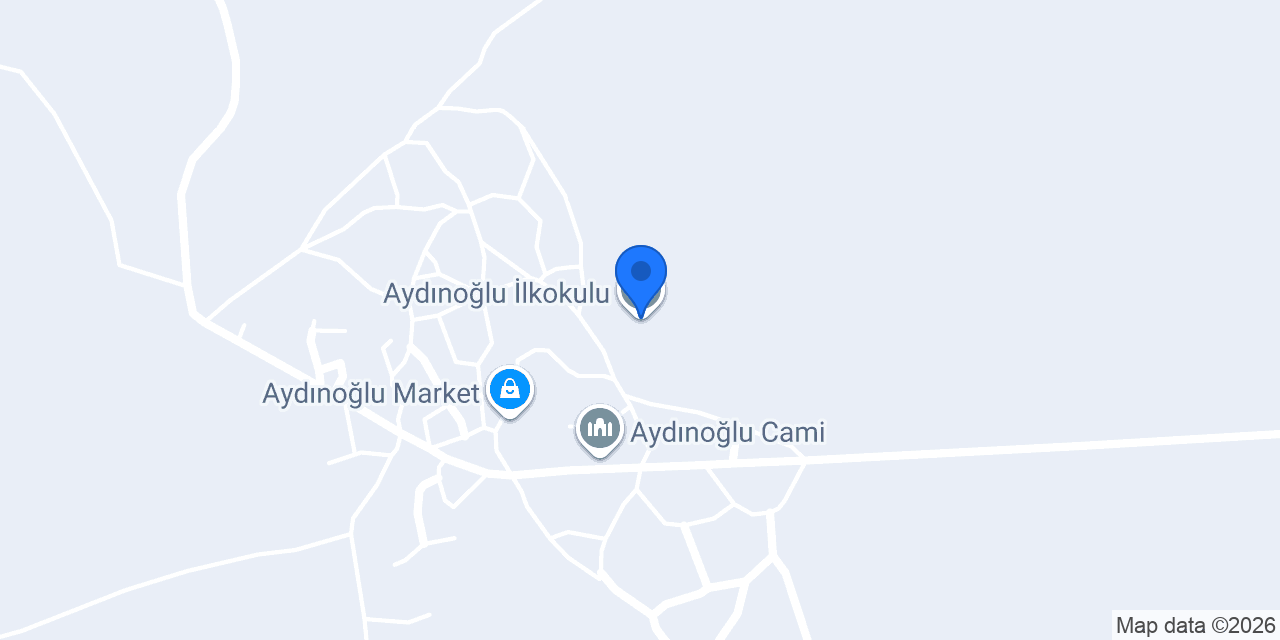 Aydınoğlu İlkokulu konumu