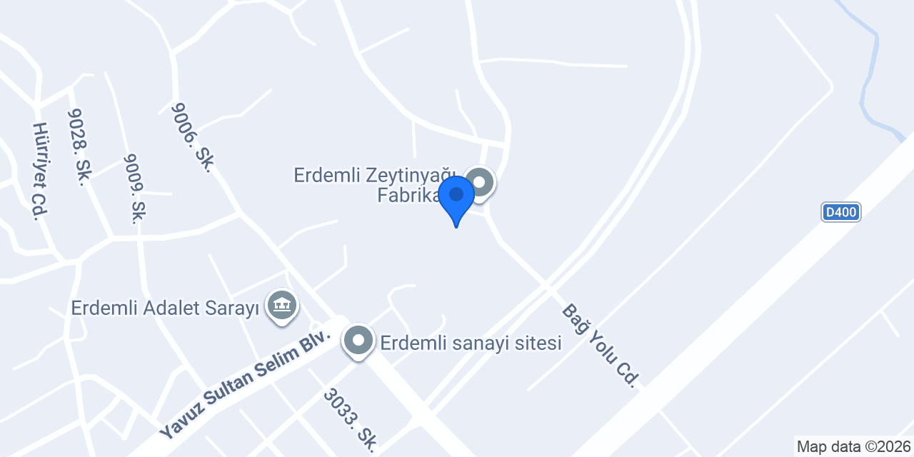 Özer Fidancılık konumu