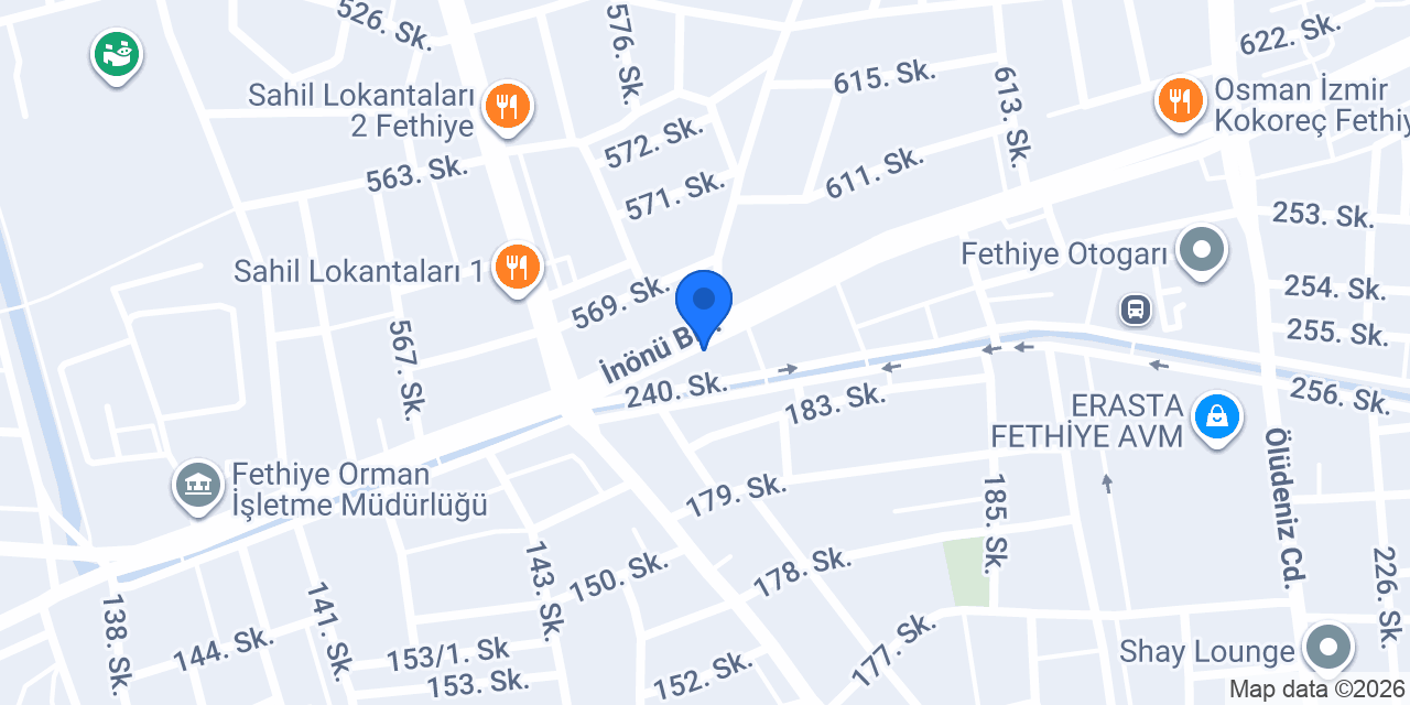 Fethiye Elektrikçi konumu