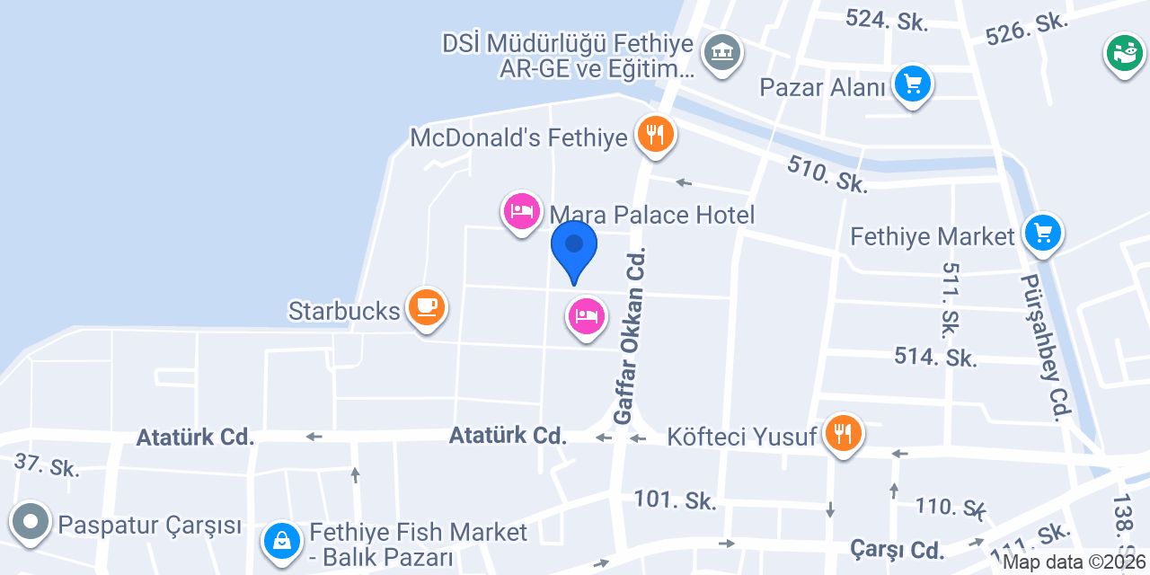 Ella kuaför fethiye konumu