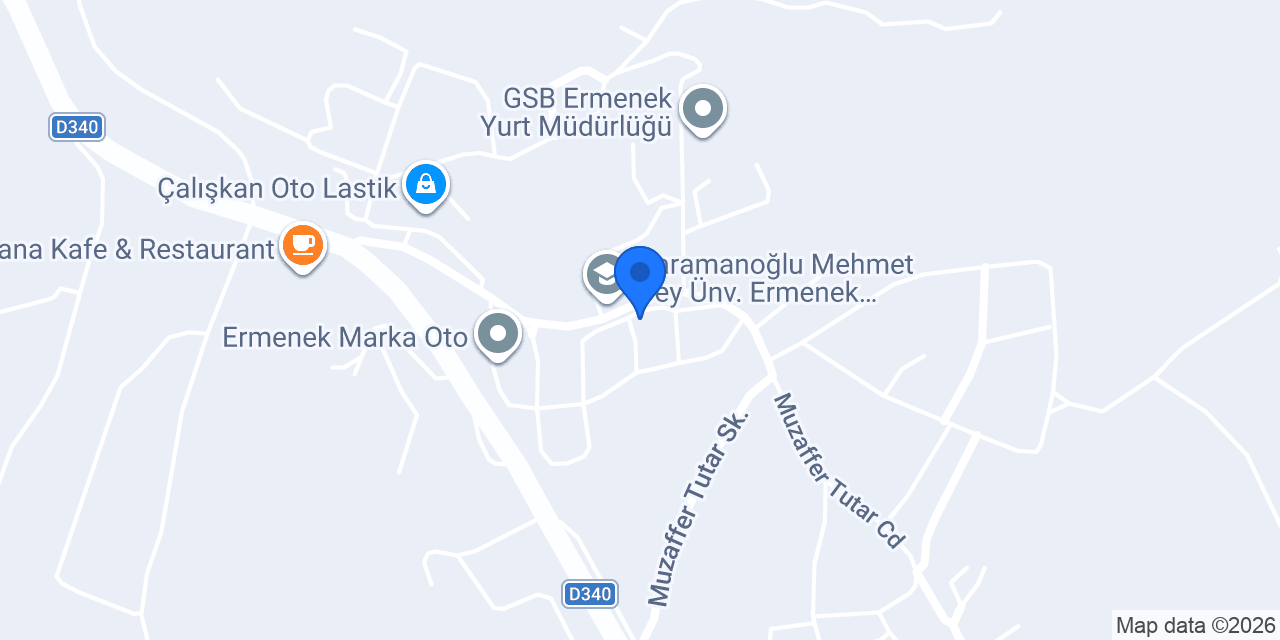 Atay Oto Elektrik konumu