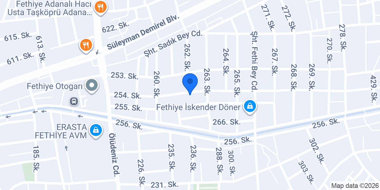 Turpar Oto Yedek Parça konumu