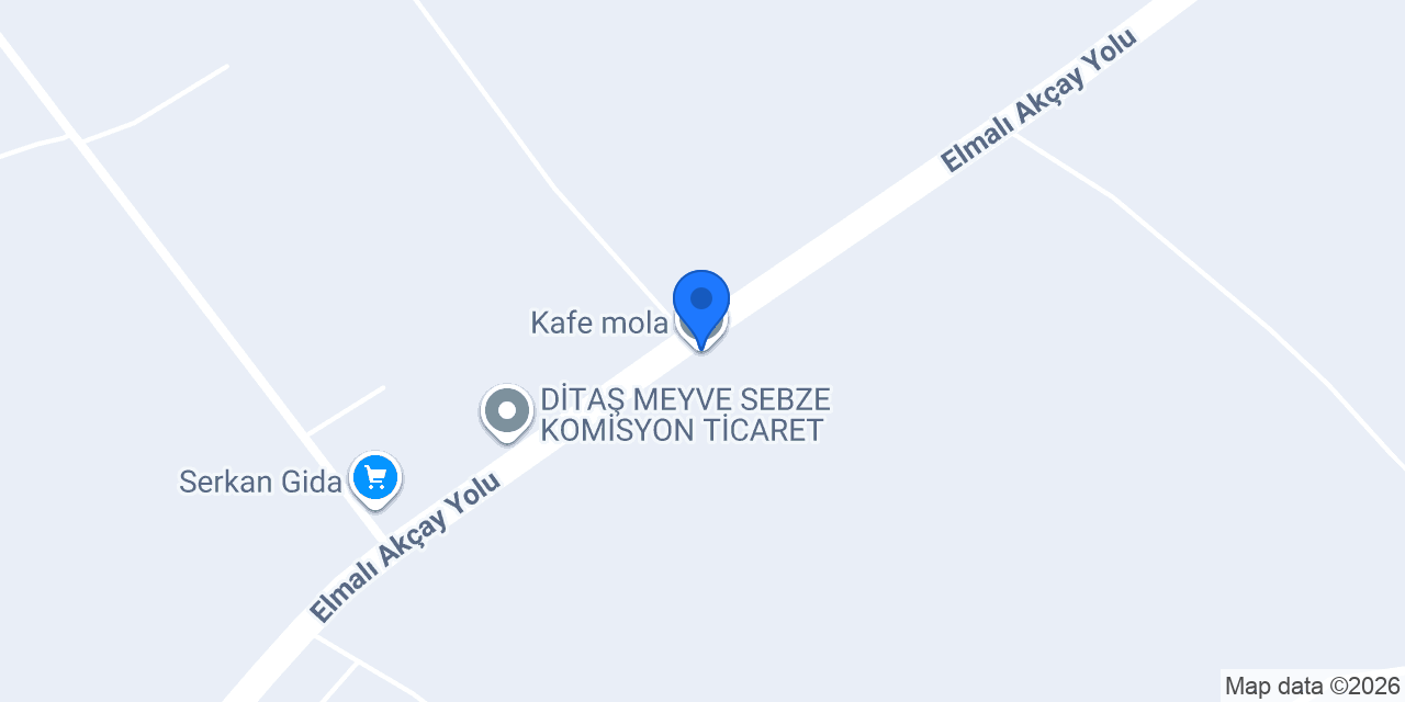 Kafe mola konumu