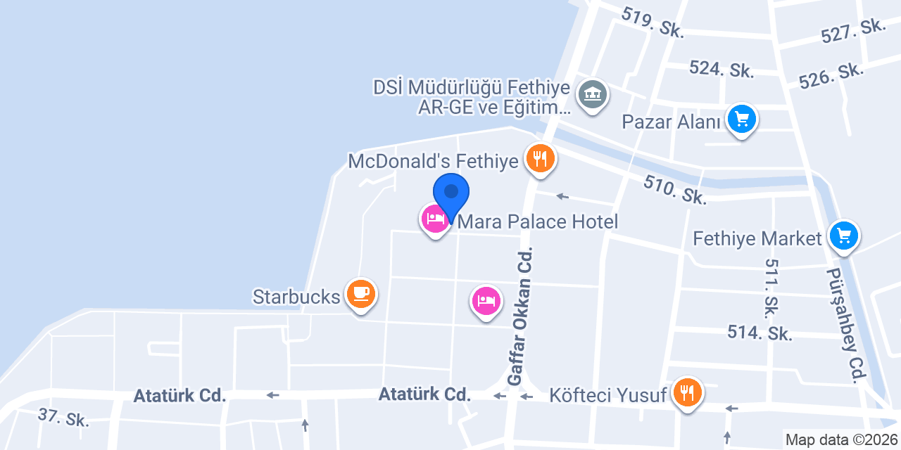 Çikolata Evim Fethiye konumu