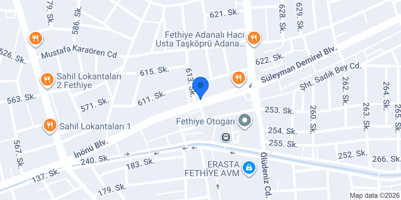 Fethiye Çiçek Siparişi - Yonca Çiçekçilik konumu