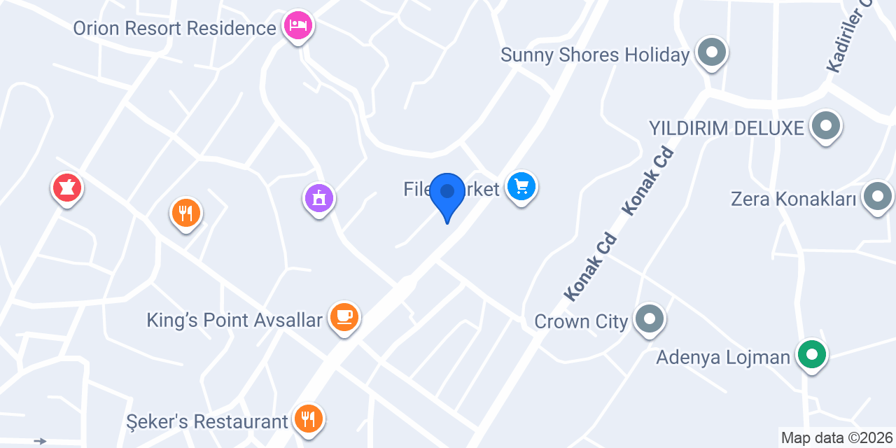MAJOR RENT A CAR konumu
