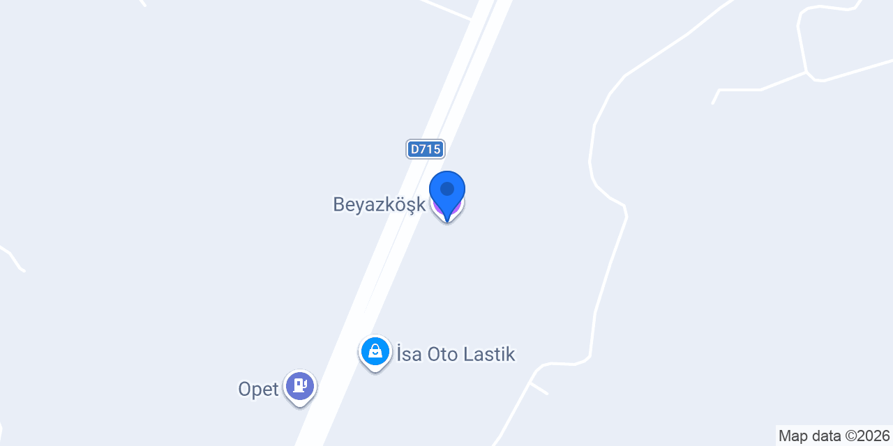 Beyazköşk konumu