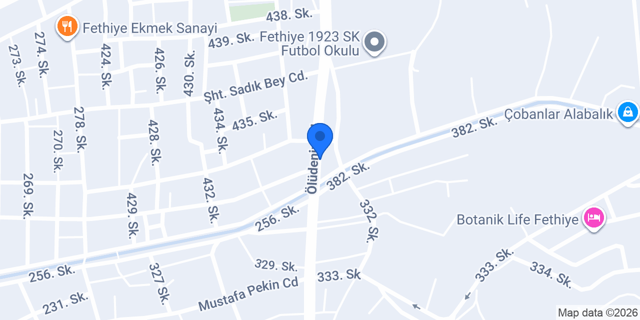 Lokmacı Martı Büfe konumu