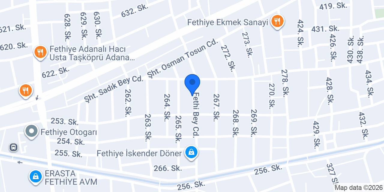 YİĞİT OTO PARÇA DÜNYASI konumu