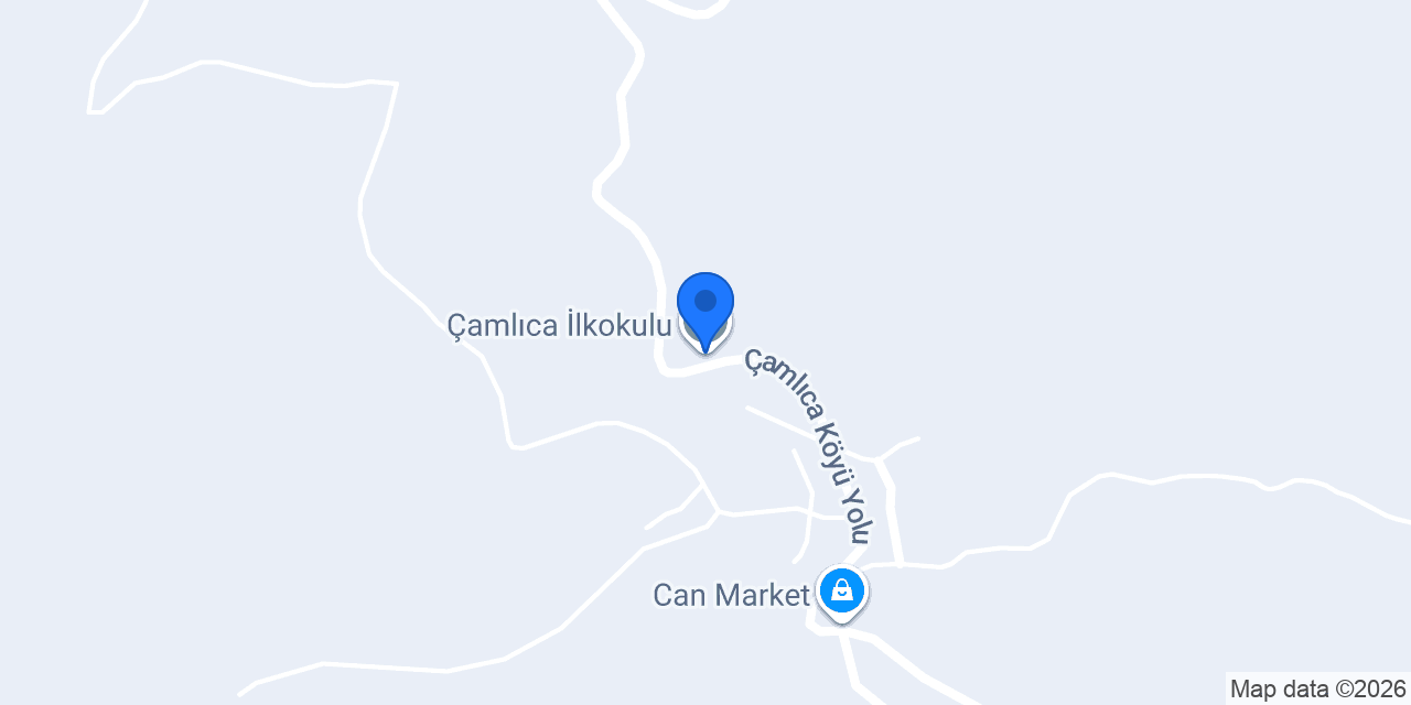 Çamlıca İlkokulu konumu