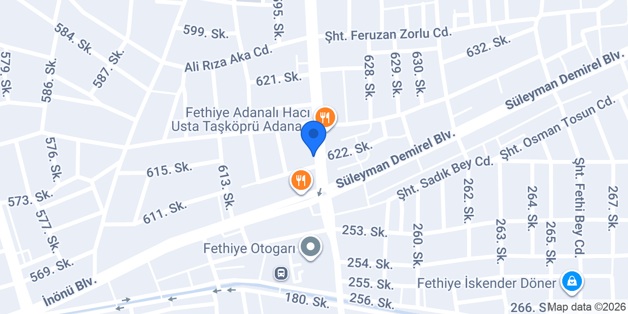 Fethiye Halk Sofrası konumu