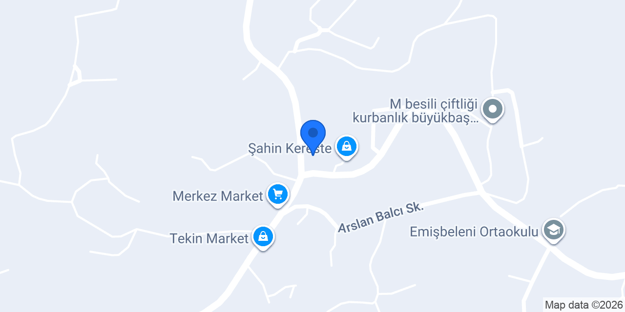 Babaoğlu Zeytinyağı Fabrikası Emişbeleni konumu