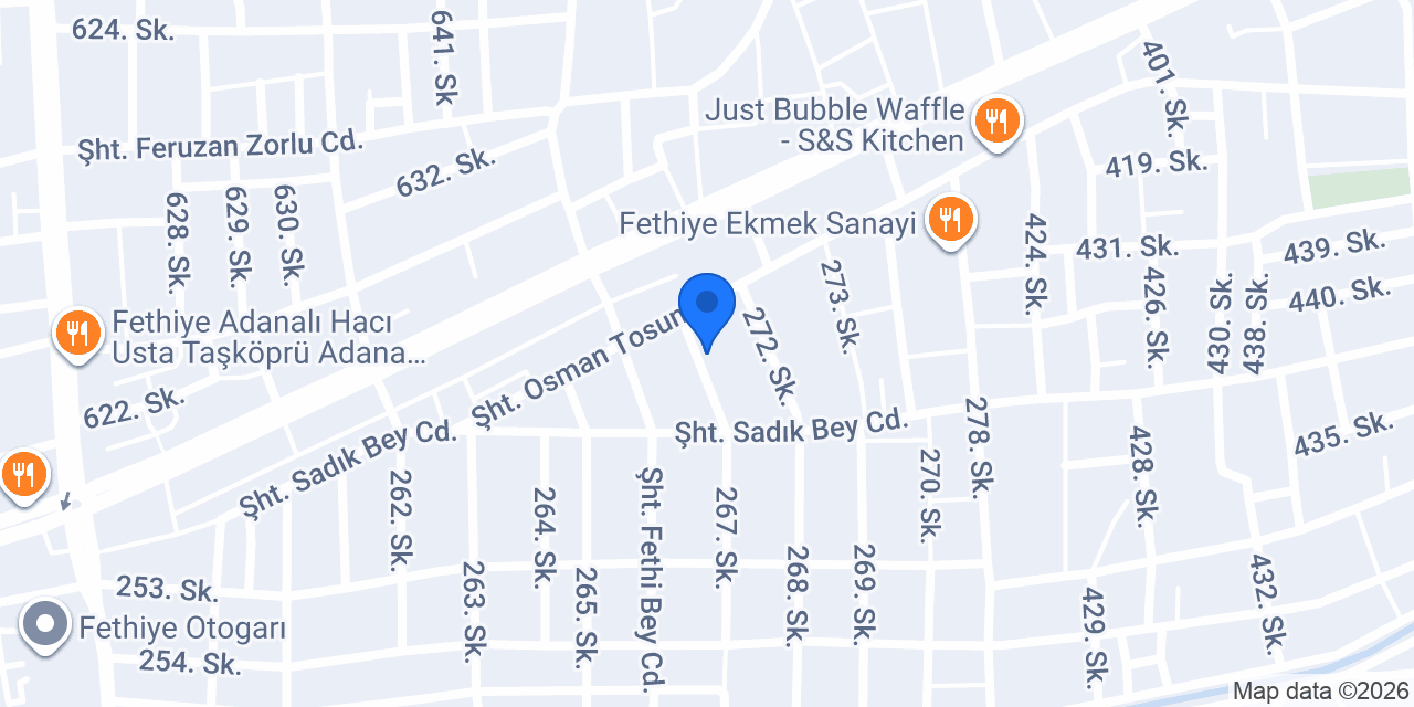 HEDEFFORD FORD özel servis yedek parça konumu