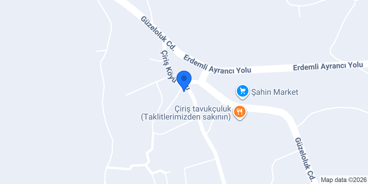 Köşem market konumu