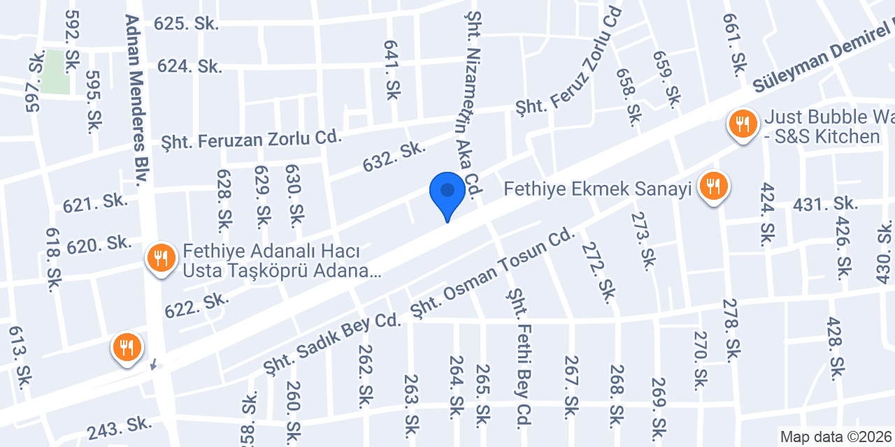 Saraçoğlu İnşaat konumu
