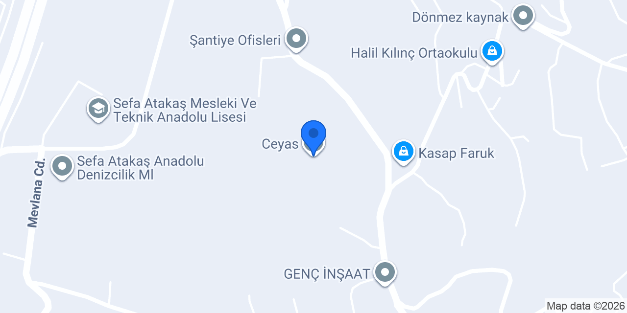Ceyas konumu