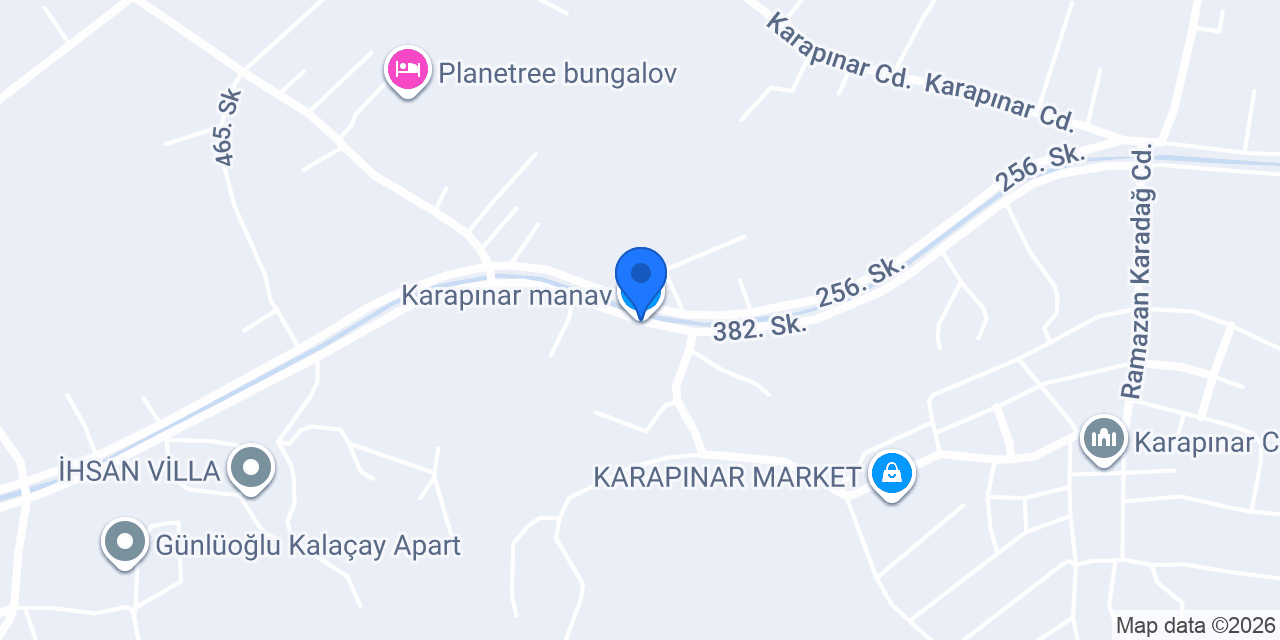 Karapınar manav konumu