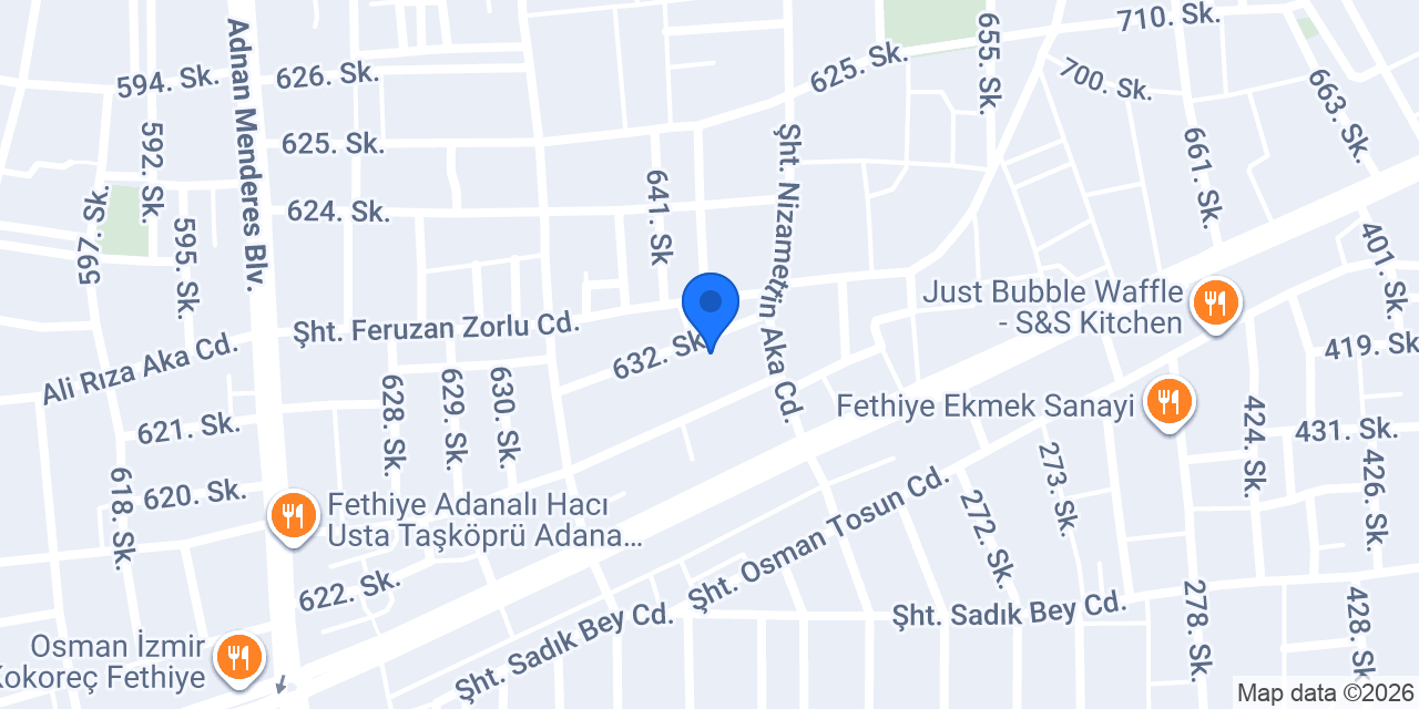 Özel Fethiye Sürücü Kursu konumu
