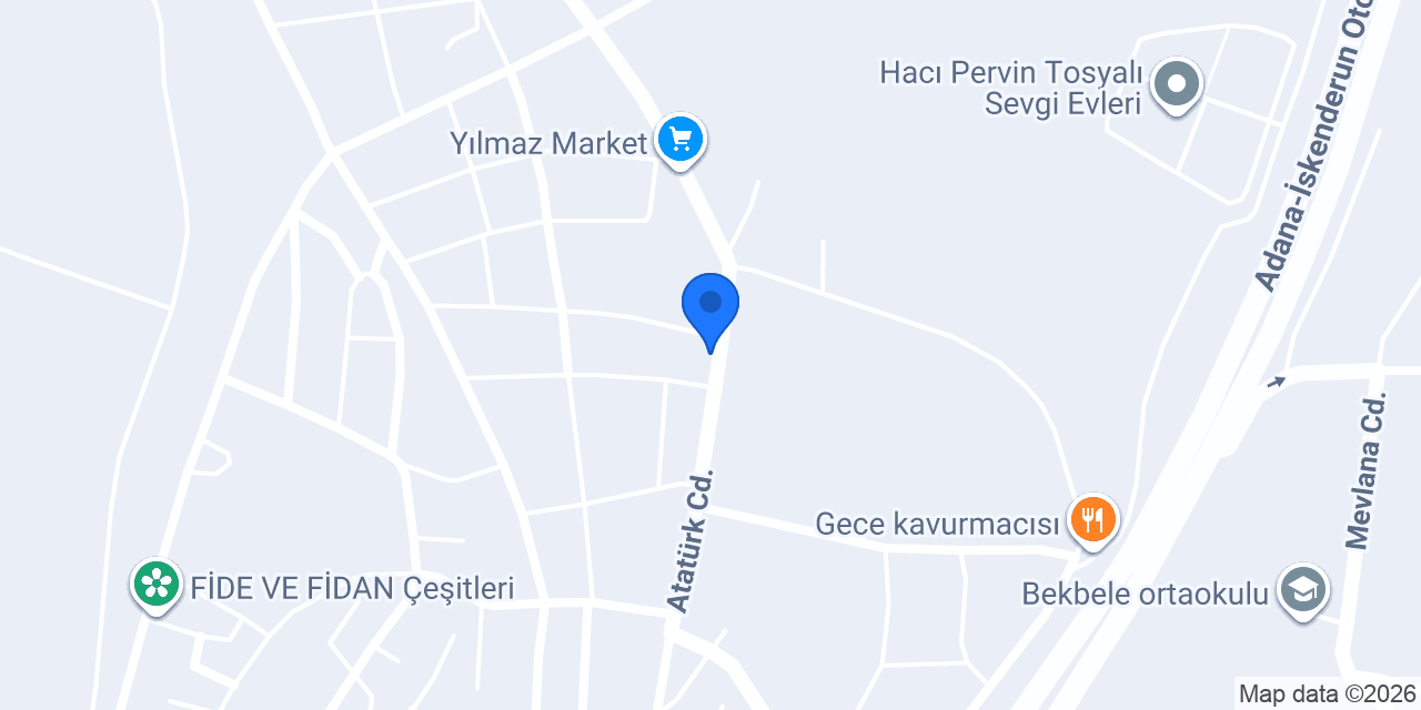 Deveci Ticaret konumu