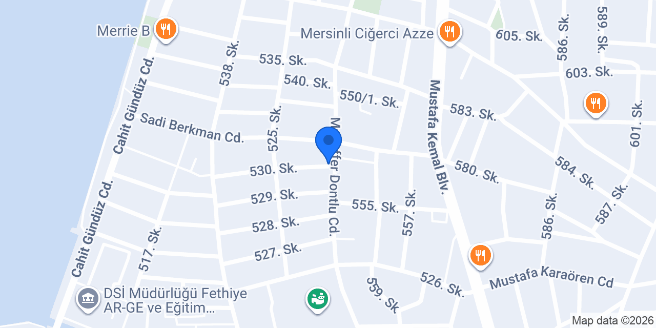 Fethiye sıhhi tesisat konumu