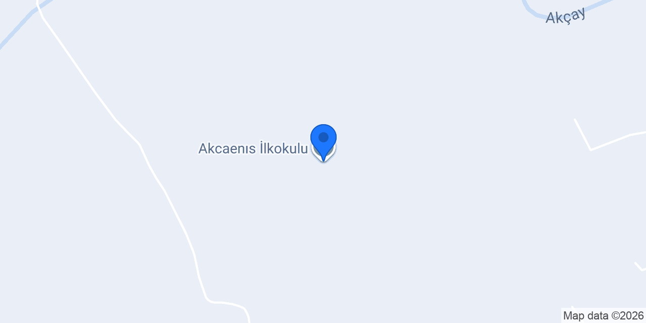 Akcaenıs İlkokulu konumu
