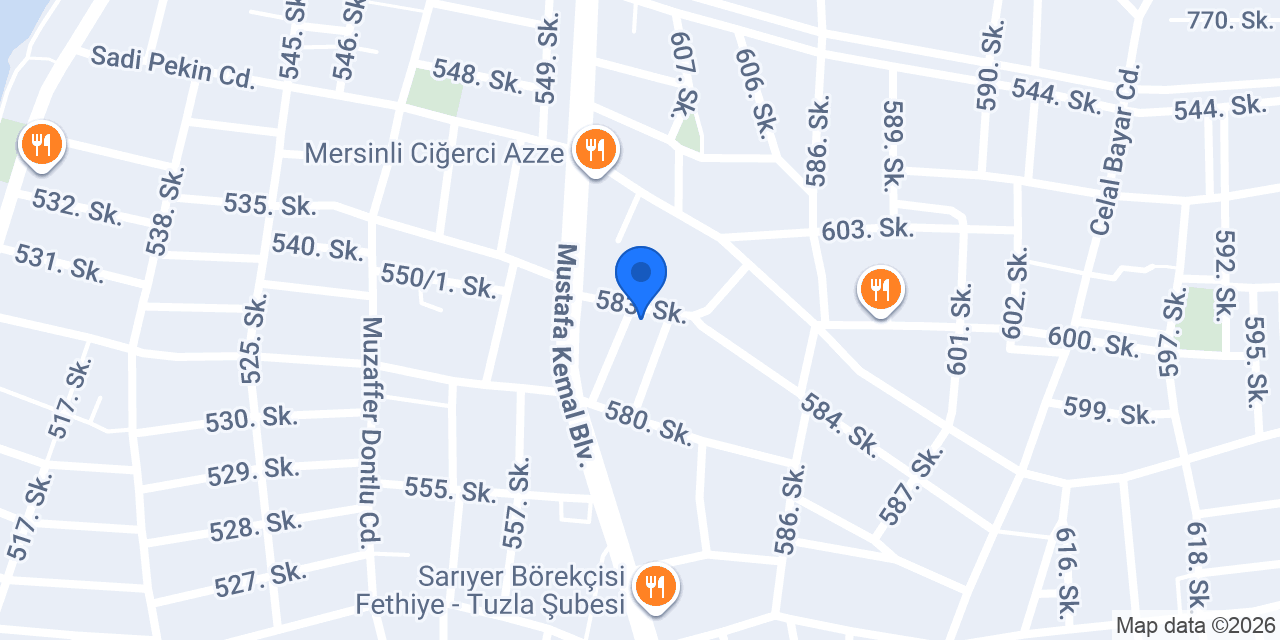 Avukat Özge Nur Şahiner konumu
