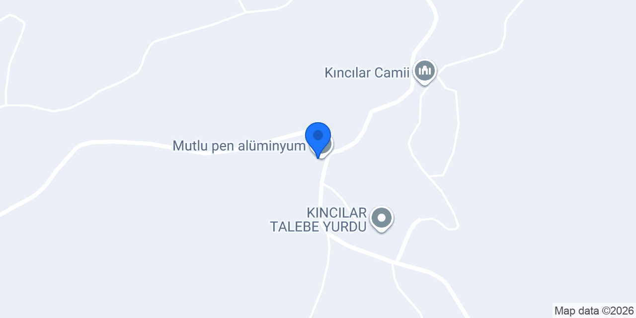 Mutlu pen alüminyum konumu