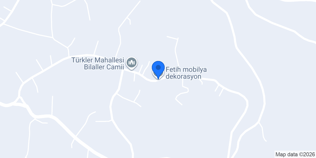 Fetih mobilya dekorasyon konumu