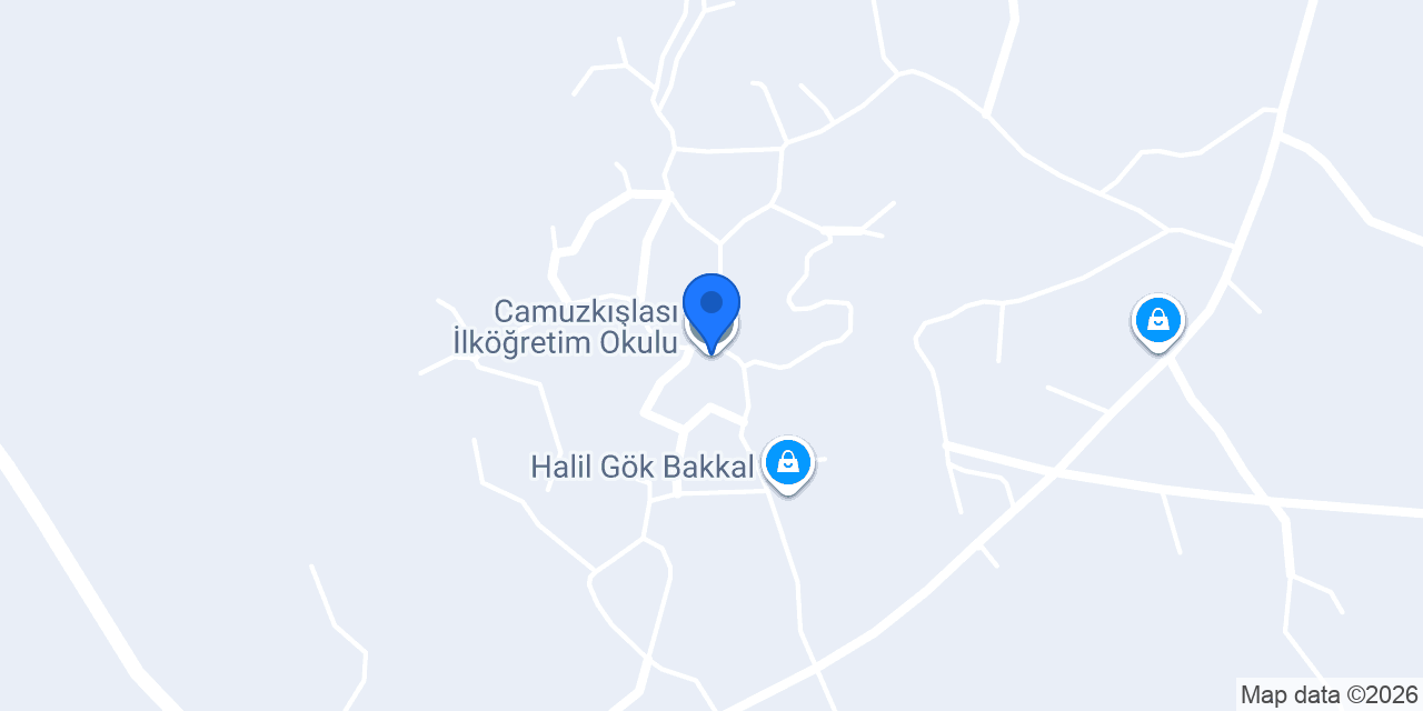 Camuzkışlası İlköğretim Okulu konumu