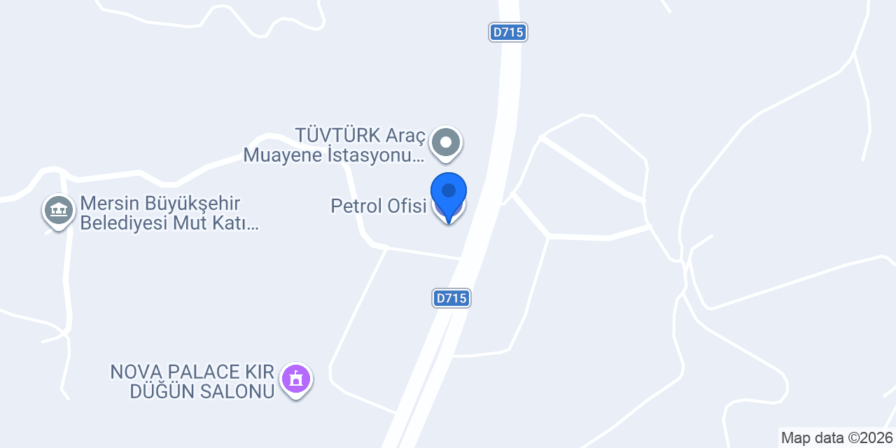 Petrol Ofisi konumu