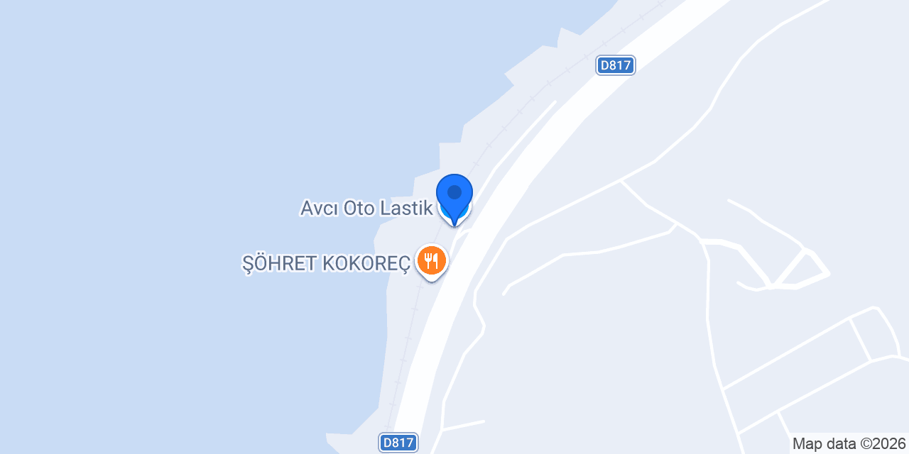 Avcı Oto Lastik konumu