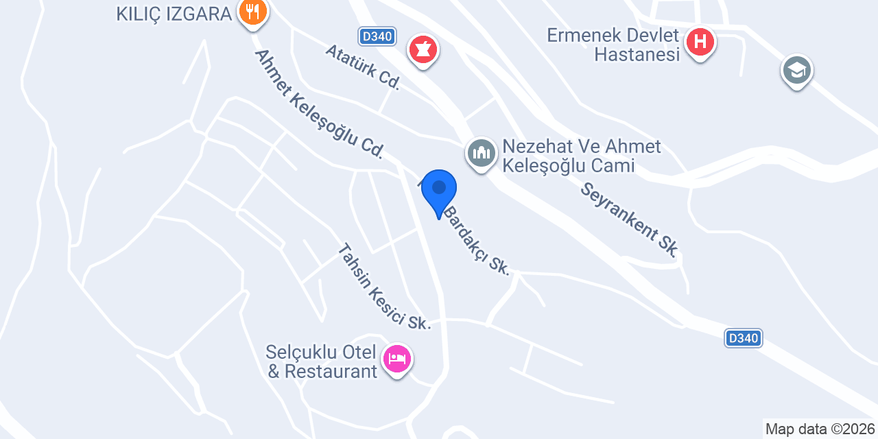 Ermenek Anaokulu konumu