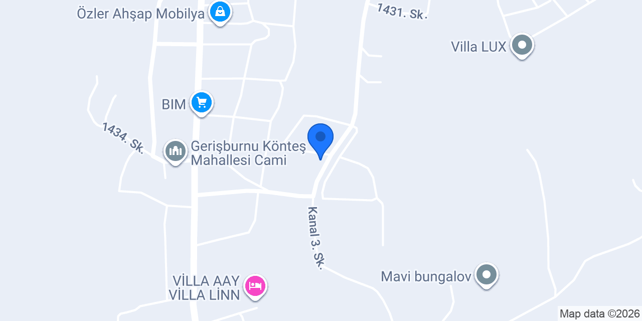 VİLLA DOĞRU 1 konumu
