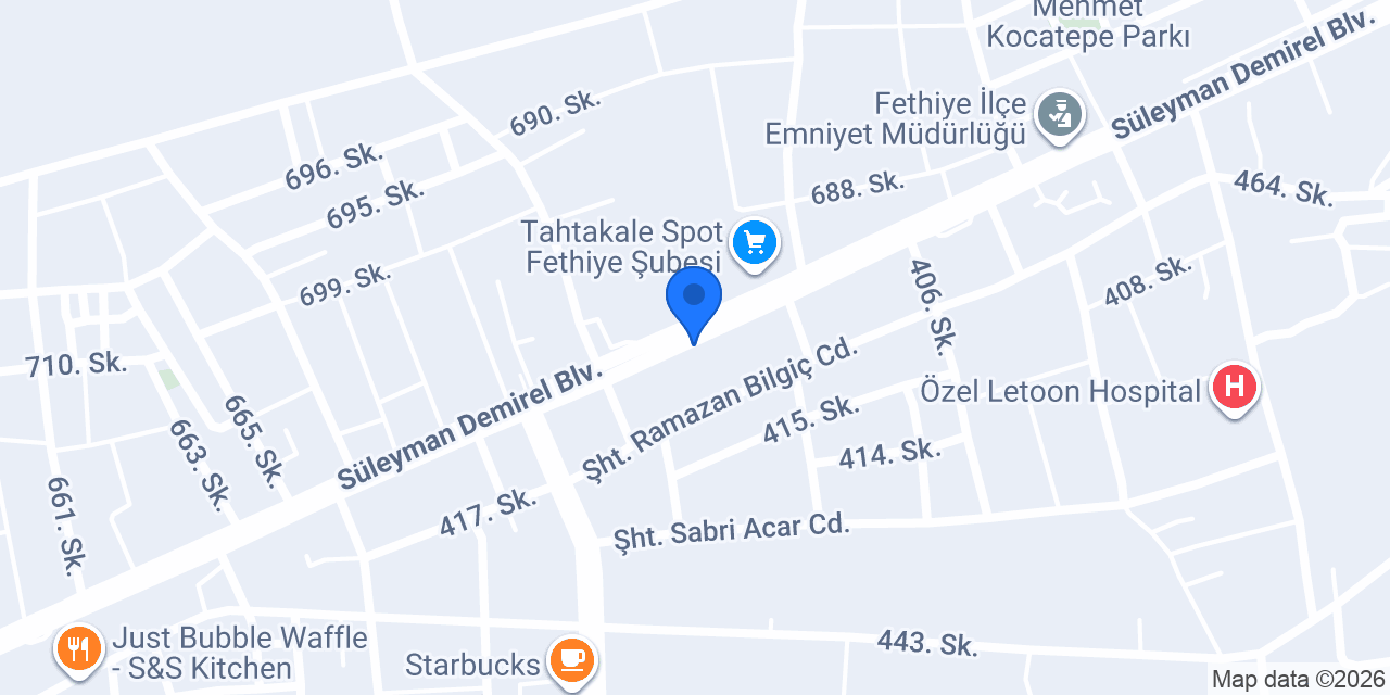Patlangıç Ortaokulu konumu