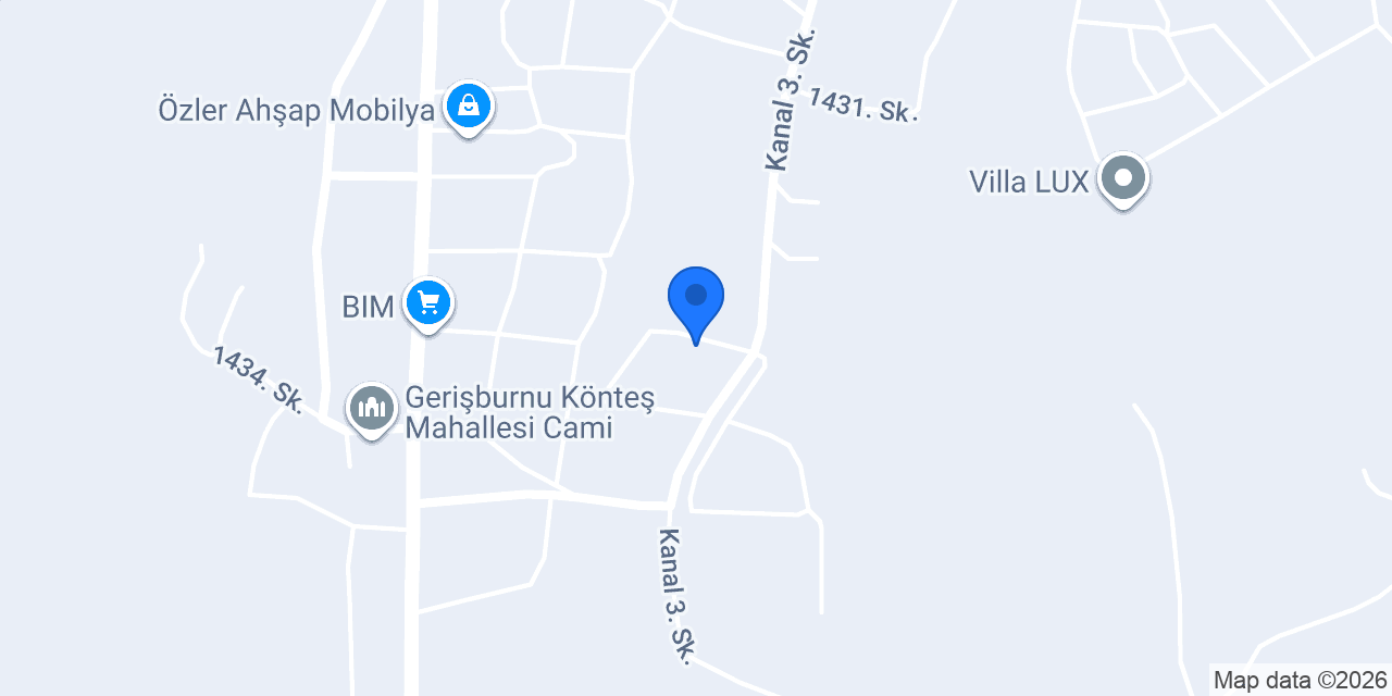 Villa Nilda & Nisa konumu