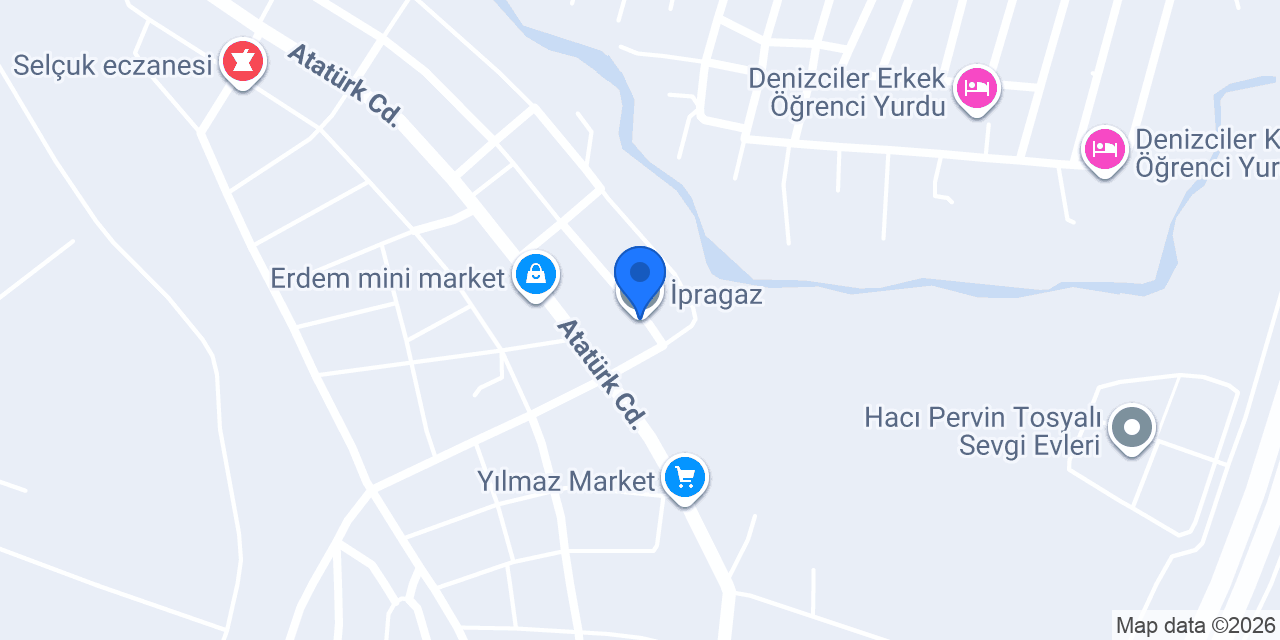 İpragaz konumu