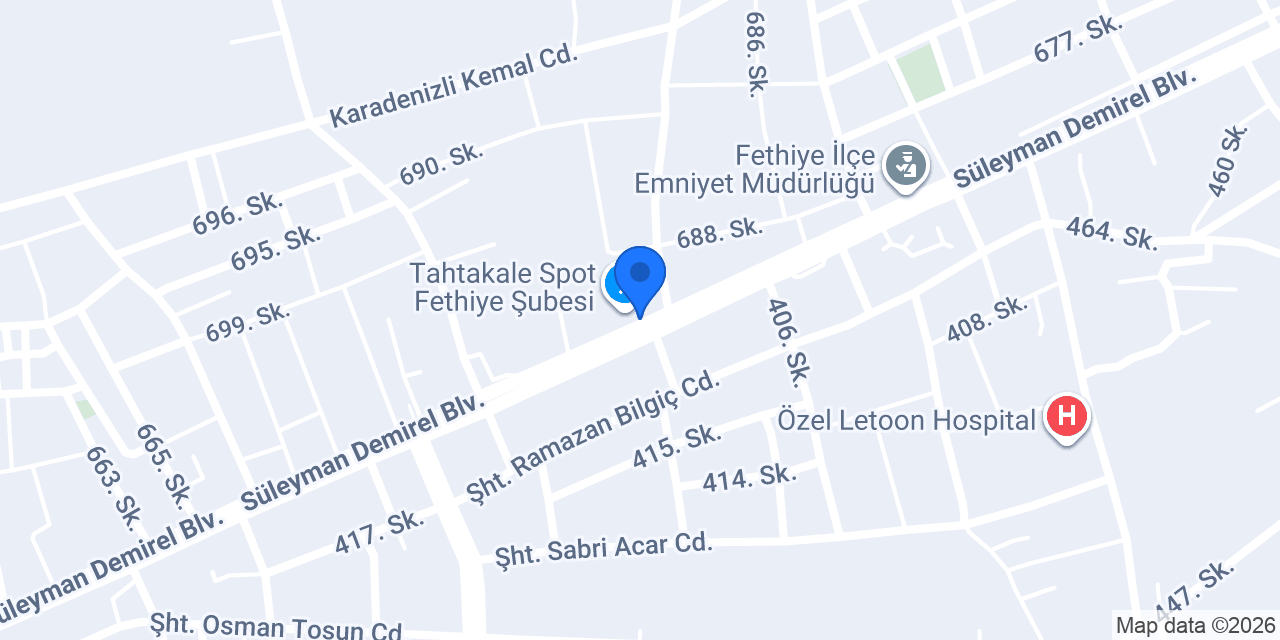 Komagene patlangıç Subesi konumu