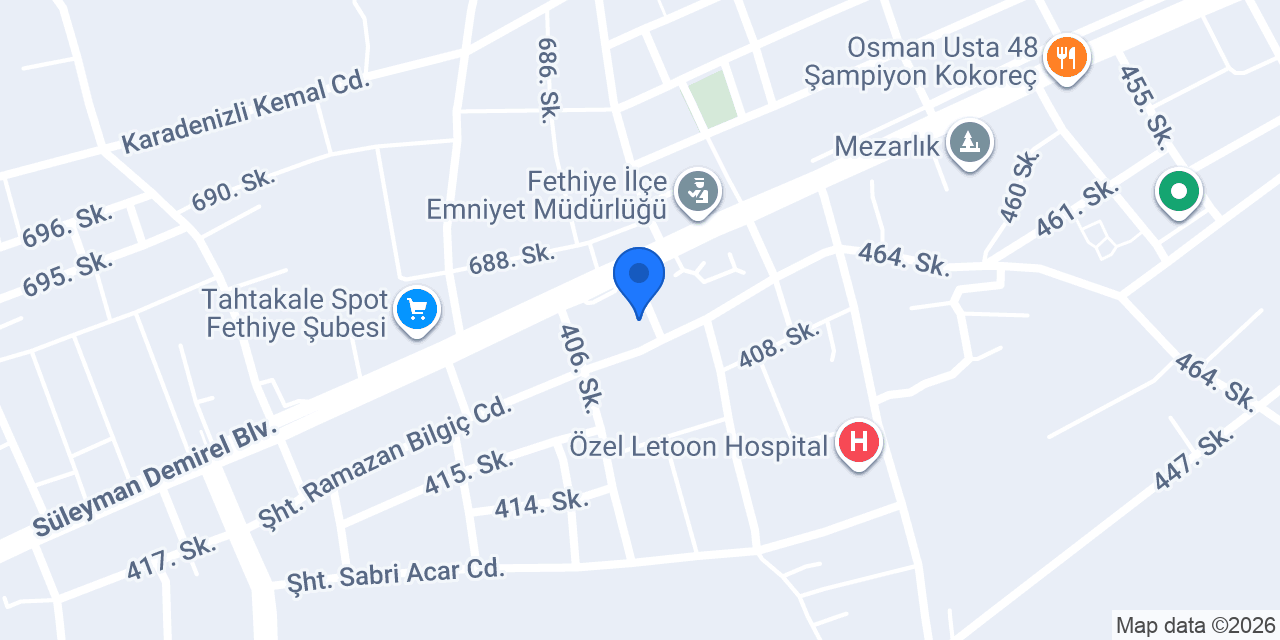 Çoban Oto Aksesuar konumu
