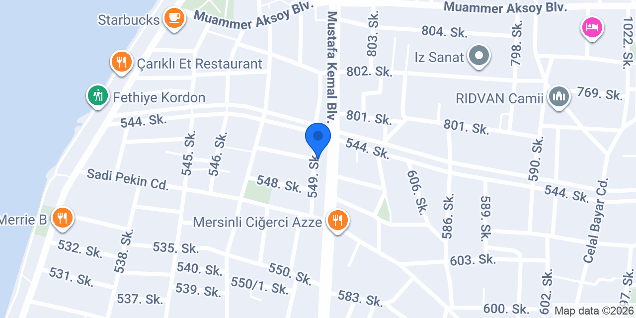 Psikolog Çağla Ulaş konumu