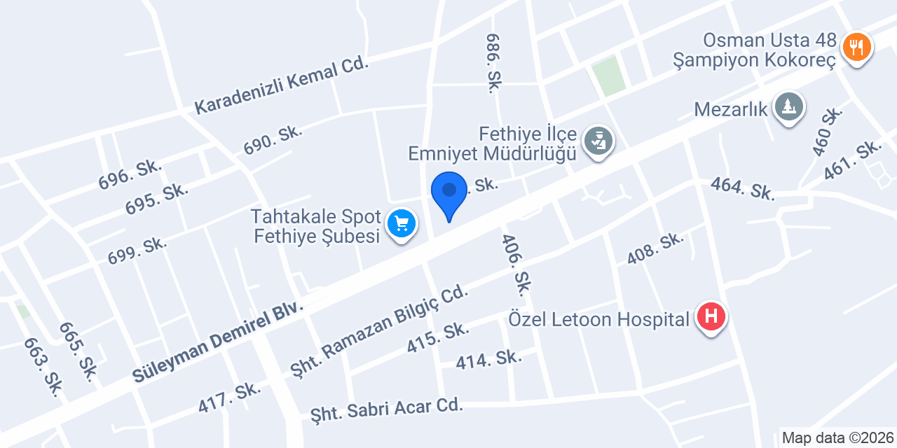 Star Mobilya konumu