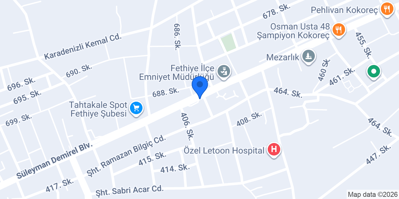 Güveç Ev Yemekleri konumu