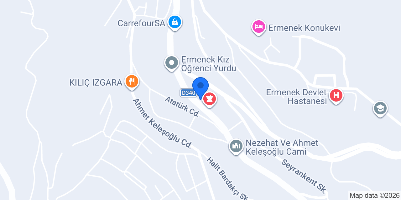 Akkulak Değirmencilik konumu