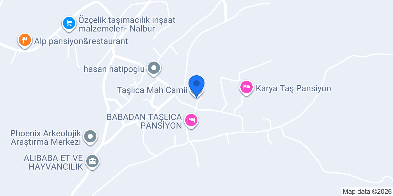 Taşlıca Mah Camii konumu