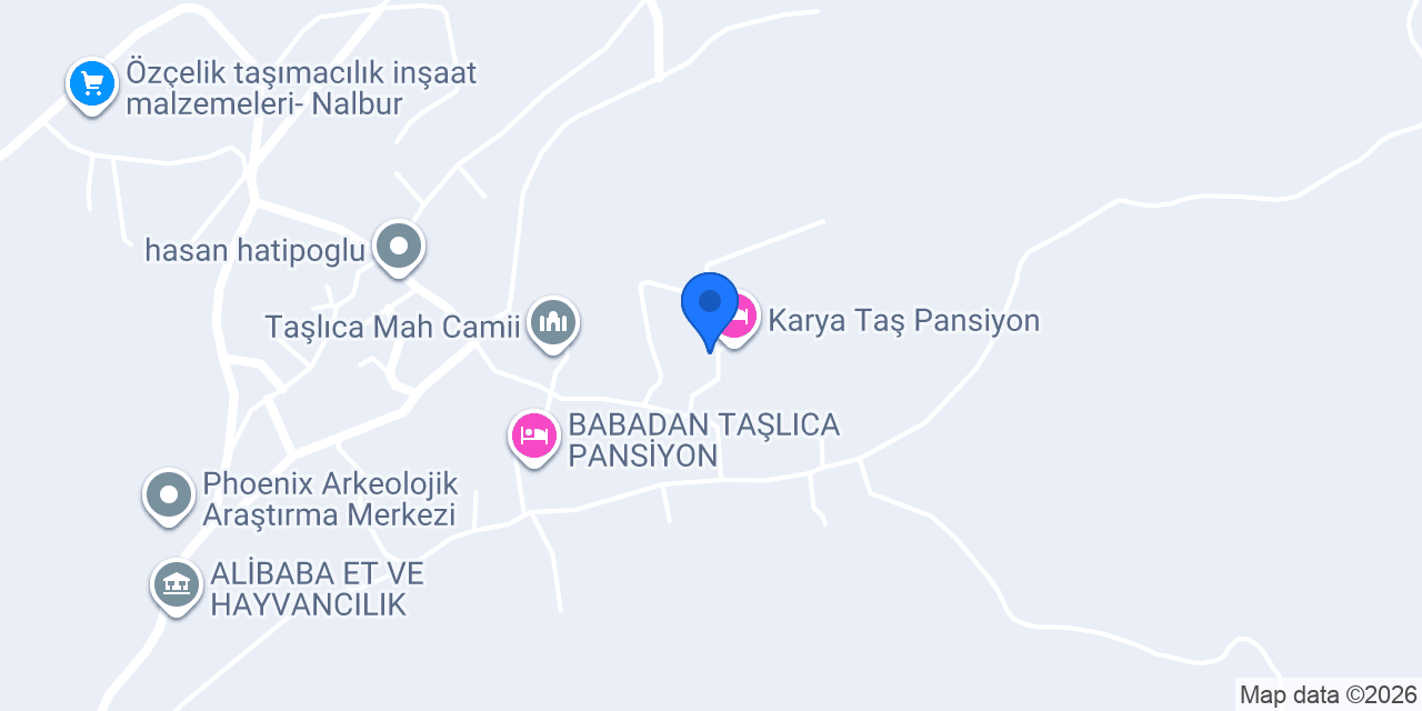 Köy Pansiyonu konumu