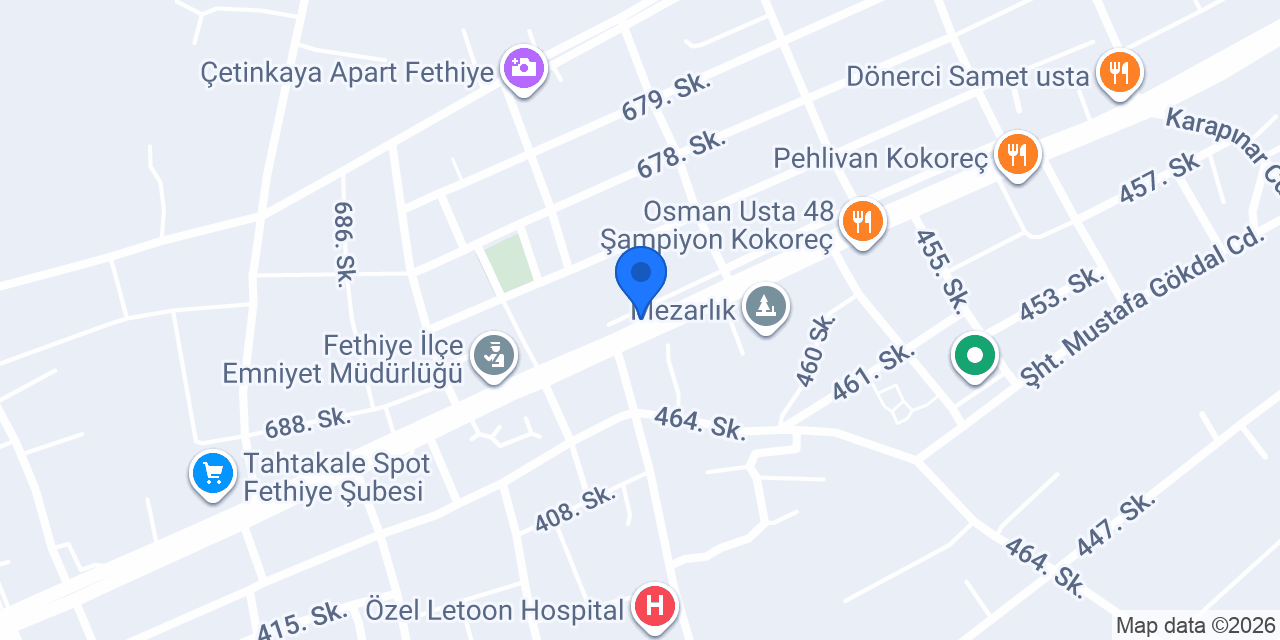Menteşeoğlu İöo konumu