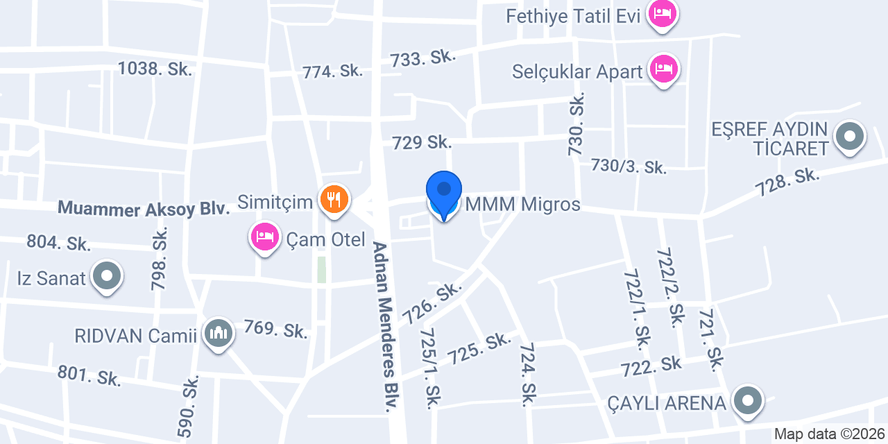 MMM Migros konumu