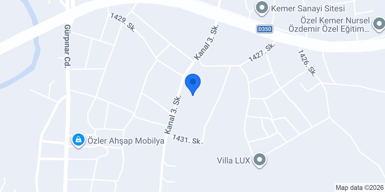 Villa Beyaz Rüya konumu