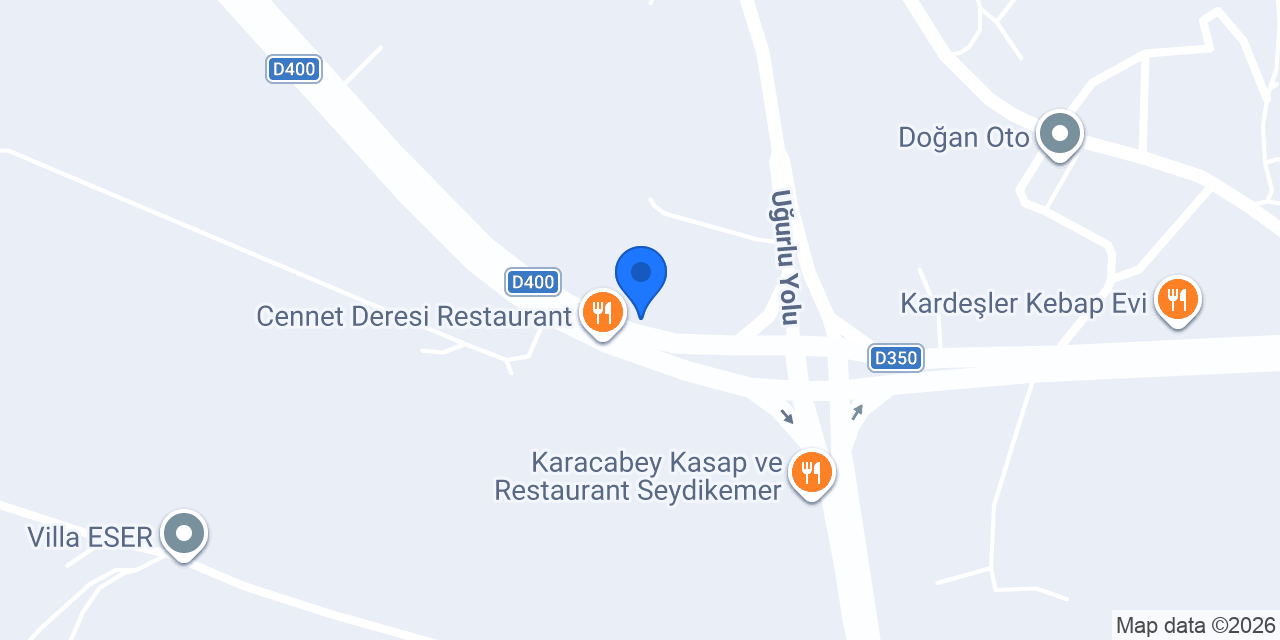 Seydiler Halı Yıkama konumu