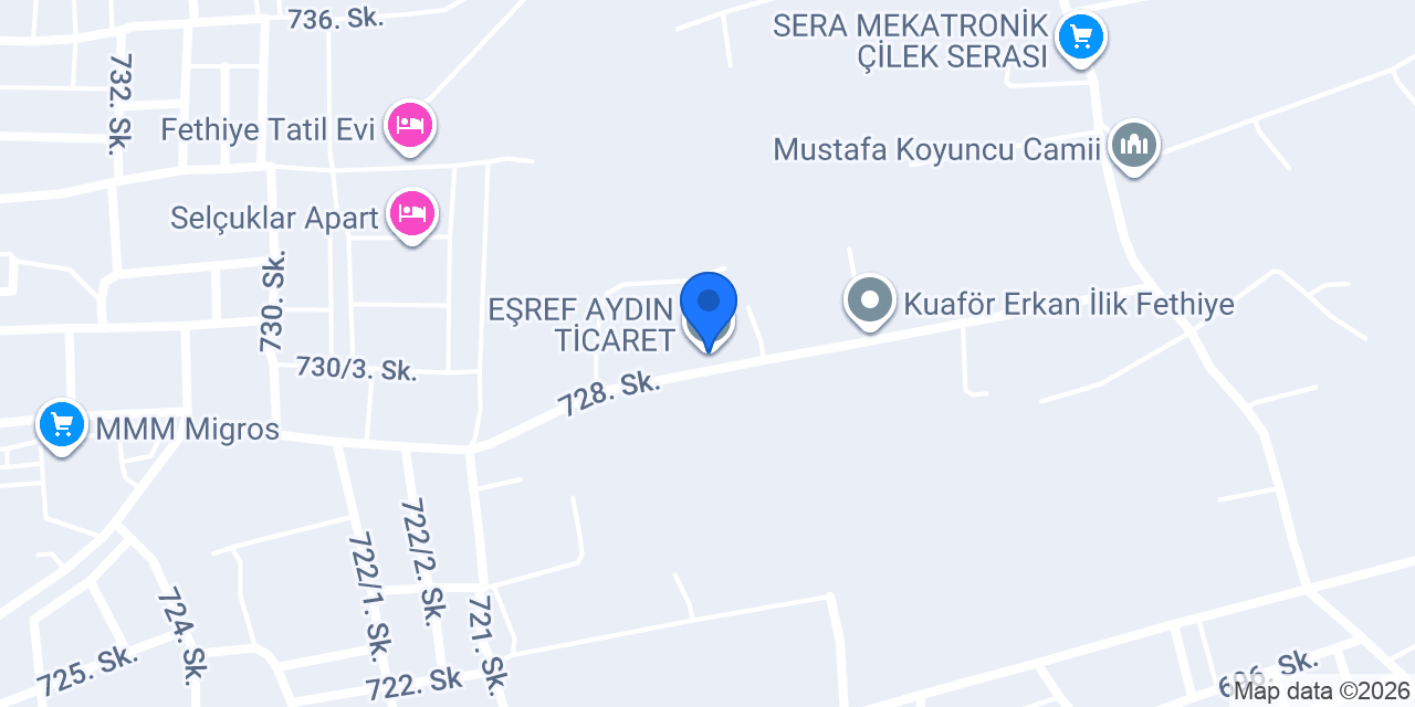 EŞREF AYDIN TİCARET konumu